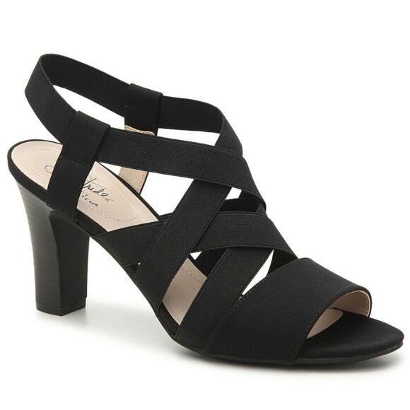 BRAND NEW LIFE STRIDE CHARLOTTE CRISS-CROSS STRAP SANDAL - Picture 1 of 16
